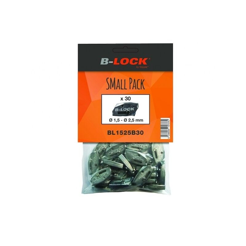 Galet autobloquant pour câble de suspension b lock - 1.5 mm - Sachet de 30 Gripple