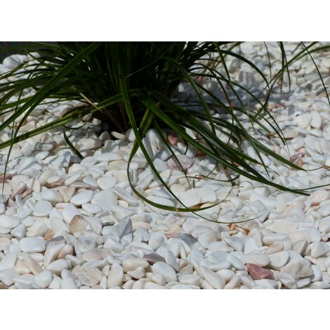 Galet Blanc Rosé calibre 6-12 mm