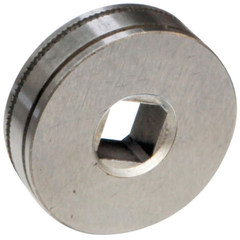 Galet de type D pour fil plein en aluminium Ø 0,8 / 1,0 mm