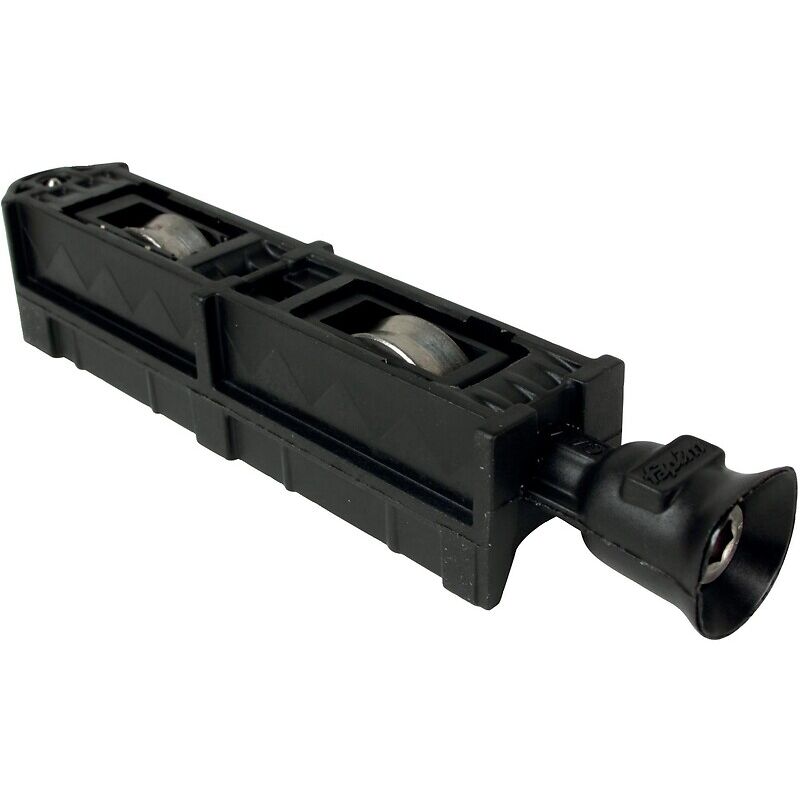 Chariot double réglable galets inox pour coulissant menuiserie aluminium Alutech Rega 28 Fapim