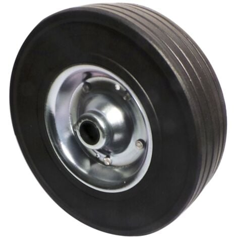 Galet jante métal 225x65x20mm – Roue jockey remorque et caravane