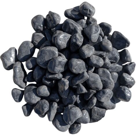 Galet noir 25/40mm - Sac de 25 KG