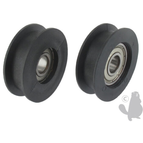 Galet Pour Boitier De Transmission Forges Des Margerides, Ibea, Sabo. ø 51mm. Remplace Origine Fp408020, P1040013, Sau10724.