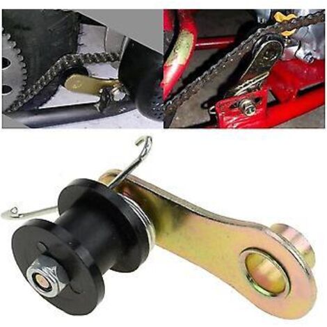 Galet tendeur de rechange avec ressort et rouleaux pour accessoires pratiques de moto et de vélo