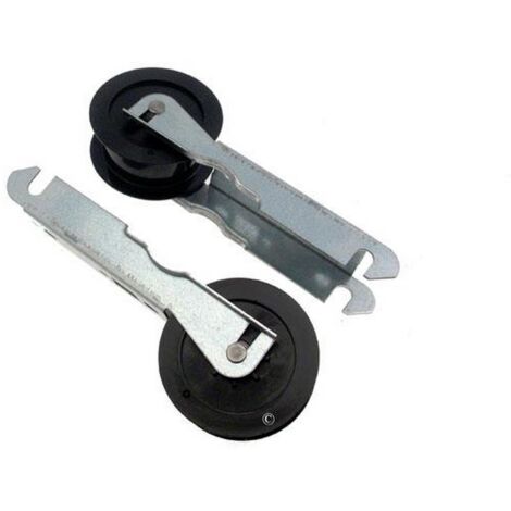 GALET TENDEUR+ SUPPORT X 2 pour SECHE LINGE CANDY - 06017597