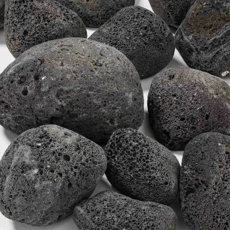 Galets jardin Lava Etna - 10/20 cm - Filet de 10 kg