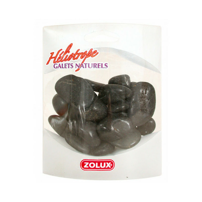 Galets naturels Heliotrope pour aquarium - Zolux