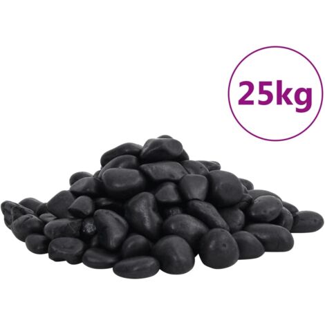 Galets polis 25 kg noir 2-5 cm CFW72821