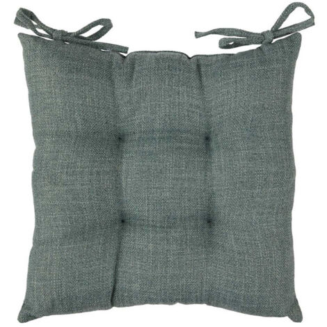 Galette de Chaise "Clem" 38x38cm Vert Tilleul