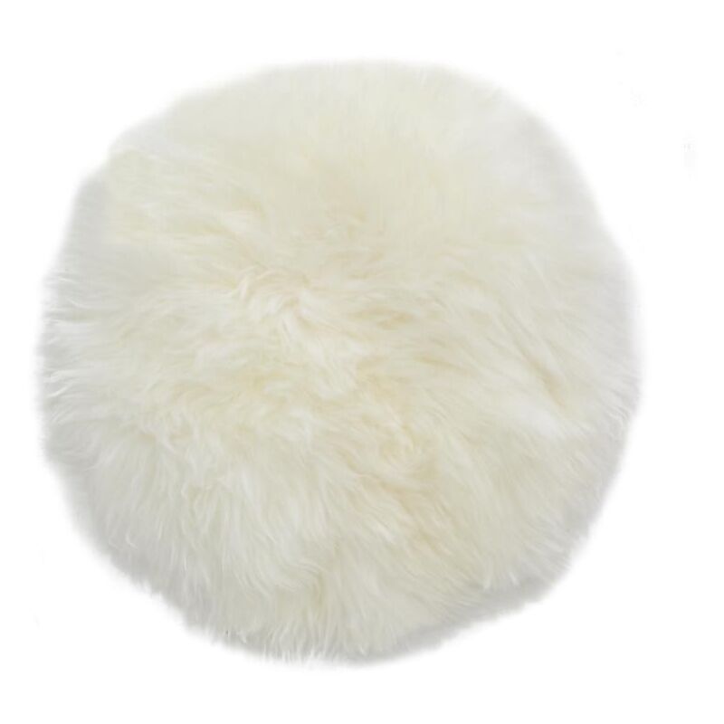 Galette de chaise en peau de mouton