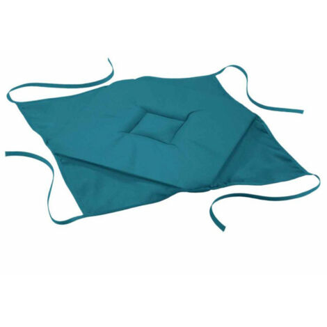 Galette de Chaise "Essentiel" 36x36cm Pétrole