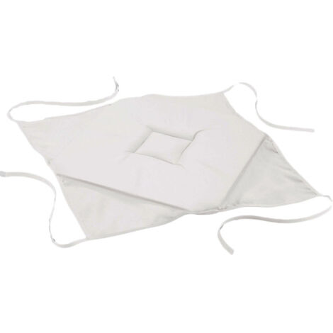 Galette de Chaise "Essentiel" 40x40cm Blanc