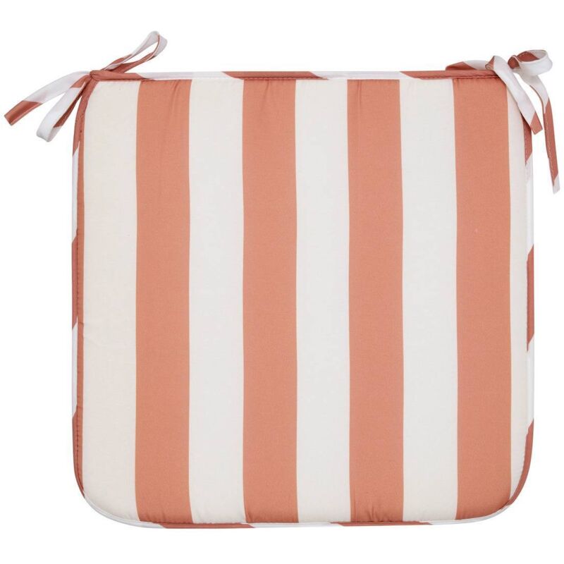 Galette de chaise Poolside 39x39cm orange - Atmosphera créateur d'intérieur