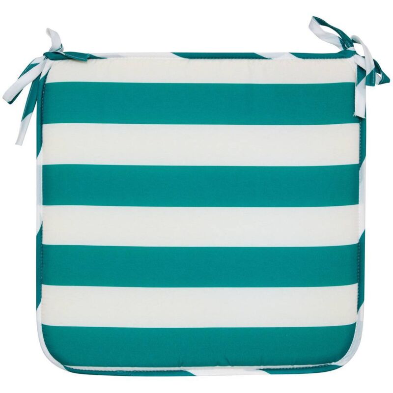 Galette de chaise Poolside 39x39cm vert - Atmosphera créateur d'intérieur