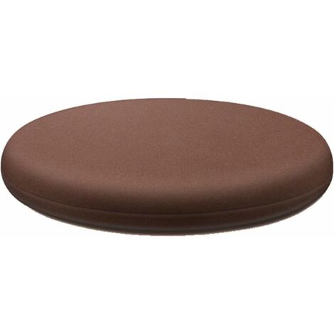 Galette de chaise ronde 40 cm – Épaisseur 4 cm – Mousse à mémoire de forme – Housse lavable en machine – Coton tricoté respirant
