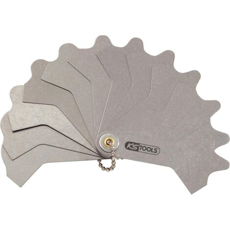 GALGA DE MEDICIÓN DE SOLDADURAS, 12 GALGAS, 3-12MM KS TOOLS 300.0619