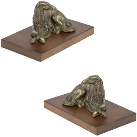 Galgo ruso Borzoi, Borzoi, Barzoi I - estatuilla de perro, figura de oficina, trofeo para una exposición de perros de Art-Dog