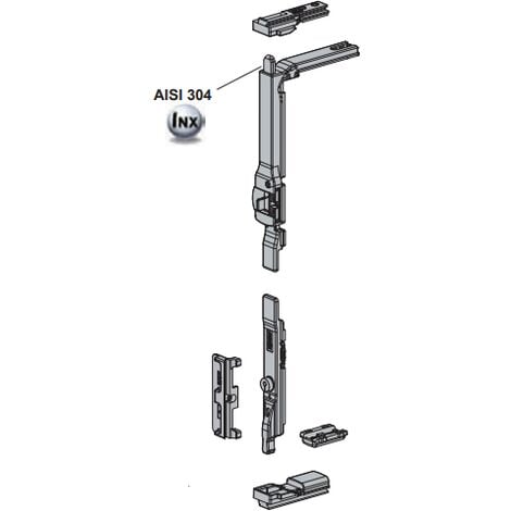 Galicube FAPIM 1V scatola base - Senza maniglia o cerniera - 1461IZ5