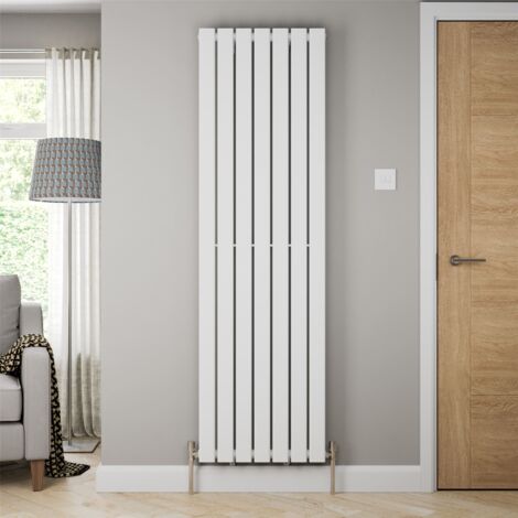 GALIFLO Vertical Single Flat Panel Rad White 1800x532mm