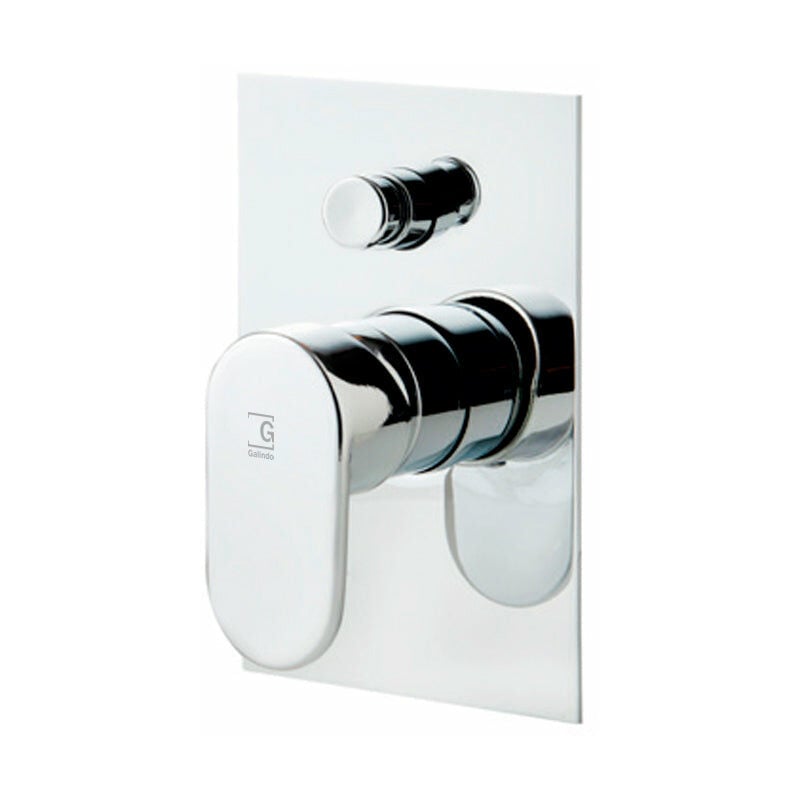 

4627411 NINE Grifo Baño-Ducha Empotrable Blanco - Galindo