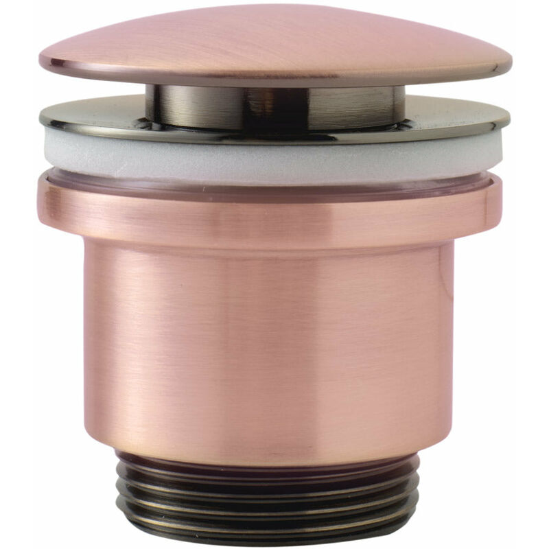 

48330 Desague Semiautomático Redondo Oro Rosa - Galindo