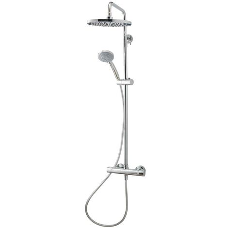 GALINDO 50049302 PYSA Grifo Ducha Termostática Con Columna Rociador 250 mm - ref: 50049302