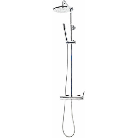 GALINDO 50049300 PYSA Grifo Ducha Termostática Rociador 200 mm Cromo —  Bañoidea