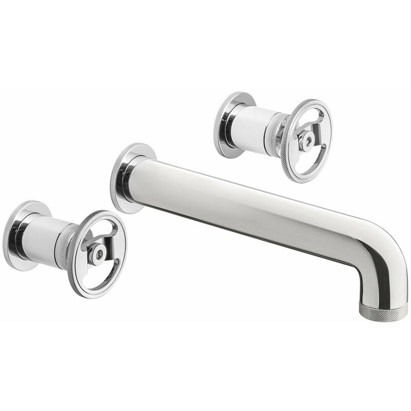 

GALINDO 7965600 STREM Grifo De Lavabo Mural Bimando Pulsador Round