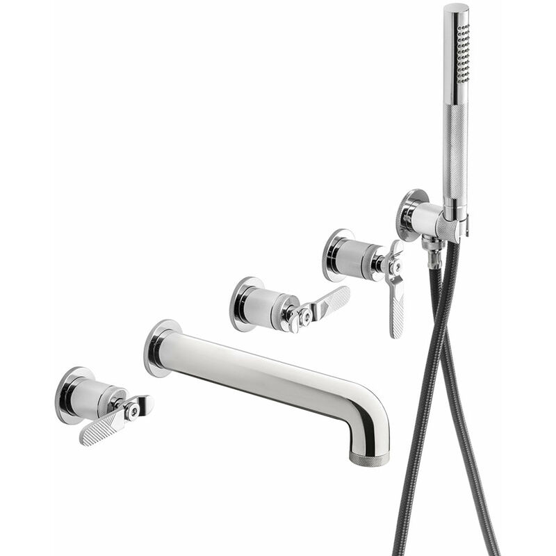 

GALINDO 7979400 STREM Batería Baño Ducha Mural Pulsador Lever