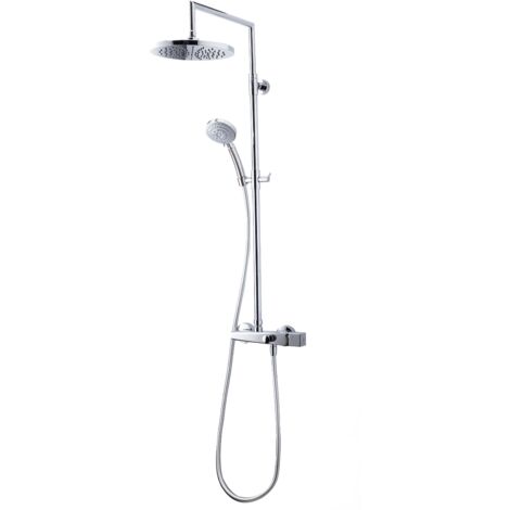 galindo alia 57049300 columna de ducha mezcladora monomando con accesorios de ducha