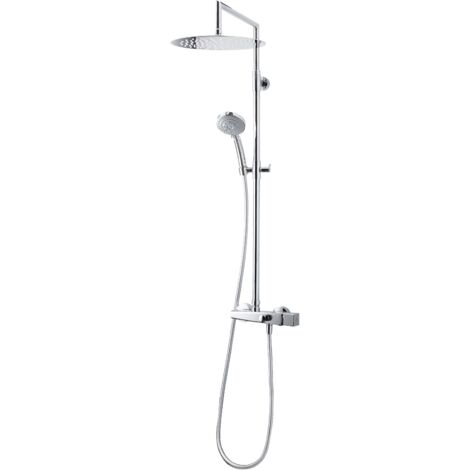 galindo alia lux 57050500 columna de ducha mezcladora monomando con accesorios de ducha