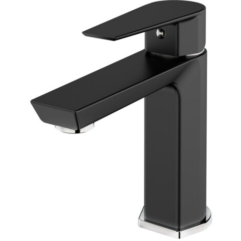 galindo aroha 4605016 grifo de lavabo monomando negro