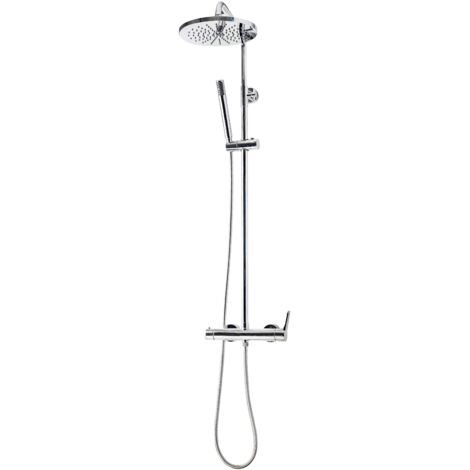 Galindo Columna ducha mezcladora Cónico rociador 250 mm y flexo pvc 71750301
