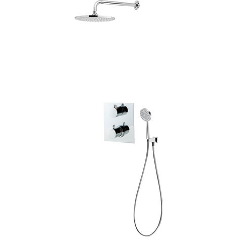 Galindo Conjunto baño-ducha termostático empotrable Atlantis redondo K130047400