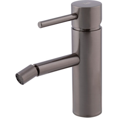 Galindo Grifo bidet Theo Dark cromo negro cepillado 8637036