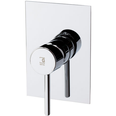 Galindo Grifo ducha empotrable Theo Dark cromo 8637300
