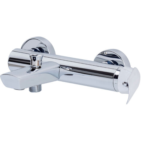 galindo kily 4951011 grifo baño-ducha monomando blanco con accesorios de ducha