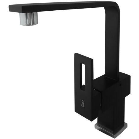 galindo nitro 5249616 grifo cocina monomando negro