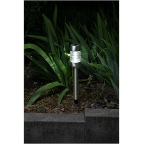 GALIX Faro solare in acciaio inox - 0,13 w