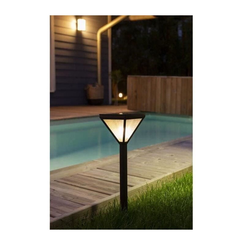 Galix Lanterne solaire en inox