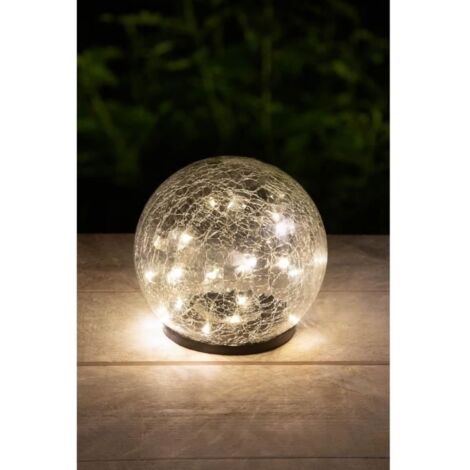 GALIX SOLAR SPHERE - ZERBROCHENER GLASEFFEKT - 15CM