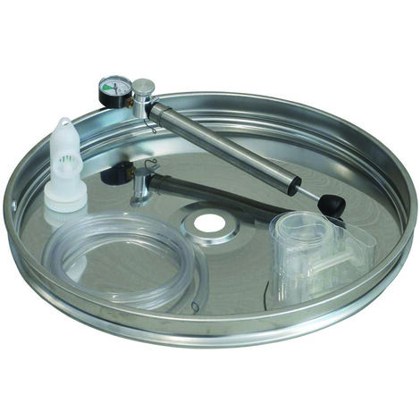 GALLEGGIANTE AD ARIA INOX COMPLETO - Taglia: ømm.420