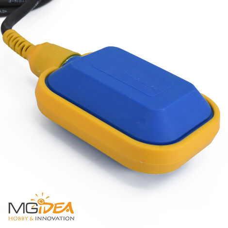 GALLEGGIANTE CAVO INTERRUTTORE POMPA SOMMERSA 2m 250V 16A CONTATTO DEVIATORE