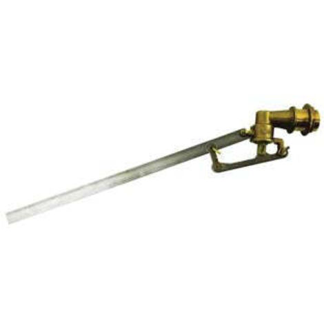 Galleggiante In Ottone 5 Copiglie Con Asta Piatta Inox - M 3/4" - 5 copiglie
