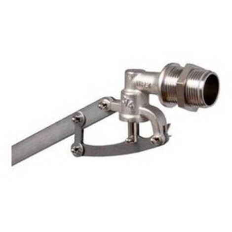 GALLEGGIANTE IN OTTONE SENZA SFERA A 5 COPPIGLIE ASTA AISI 430 3/4"