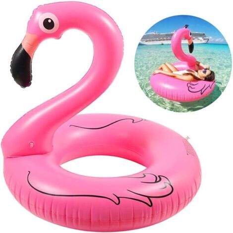 Galleggianti gonfiabili per piscina Flamingo Float, galleggianti gonfiabili a forma di fenicottero per feste in piscina per adulti e bambini