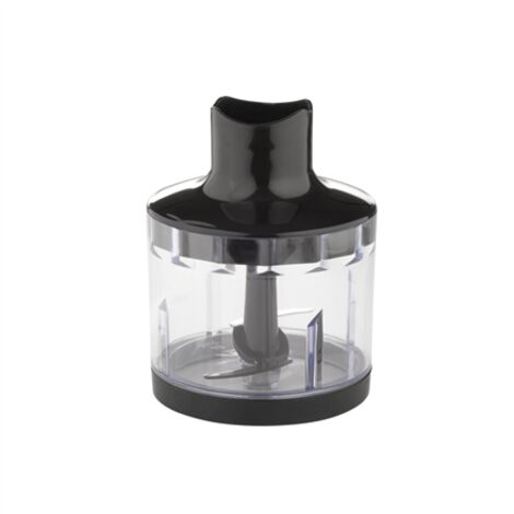 Gallet  Mixeur  Naucelle 3 en 1 GALMIX435  Mixeur plongeant  500 W  2 vitesses  Hachoir  Glace pilée  Noir / Inox