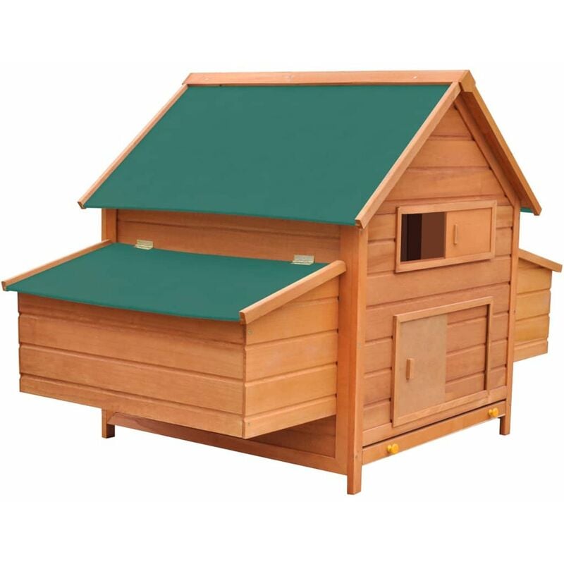 

Gallinero de madera 157x97x110 cm