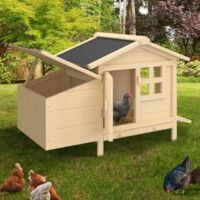 Gallinero Vosges con Capacidad hasta 9 Gallinas. 2 Modelos