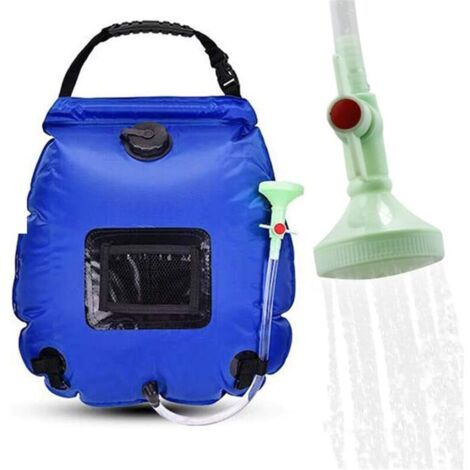 Gallonen/20 Liter Solar-Camping-Duschsack – mit Duschkopf